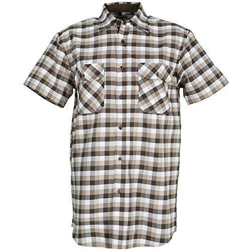 Planam Rozmiar 43/44 koszula męska Country koszula 1/4 rękaw Stone w kratkę, model 0488