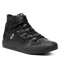 Trampki damskie - Big Star Trampki V274542 Black - miniaturka - grafika 1