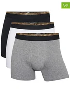 Majtki męskie - CR7 Bokserki (3 pary) w kolorze czarnym, białym i szarym - miniaturka - grafika 1