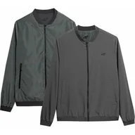 Kurtki i kamizelki sportowe męskie - Kurtka dwustronna męska 4FSS23TJACM013 4F - miniaturka - grafika 1