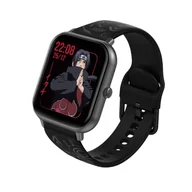 Smartwatch - Abyx Fit touch 3 Itachi Uchiwa space grau Czarny - miniaturka - grafika 1