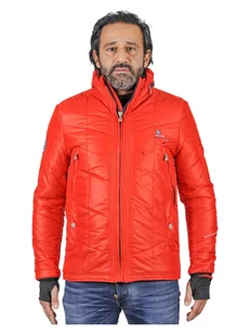 Peak Mountain Kurtka puchowa "Capa" w kolorze czerwonym - Kurtki męskie - miniaturka - grafika 1