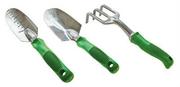 Grabie i motyki - Zestaw narzędzi ogrodniczych aluminiowych 3szt. GARDEN MODECO MN-79-390 - miniaturka - grafika 1