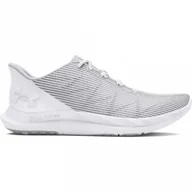 Buty sportowe damskie - Damskie buty do biegania Under Armour UA W Charged Speed Swift - białe - miniaturka - grafika 1