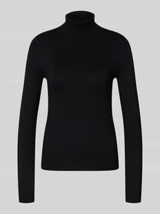 Golf o kroju slim fit z mieszanki wiskozy model ‘HAPPYSHINE’ - Swetry damskie - miniaturka - grafika 1