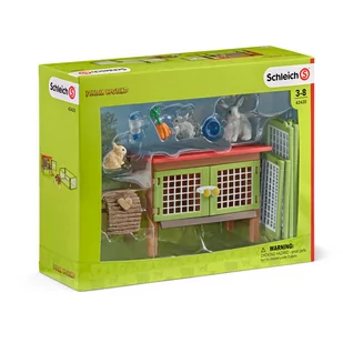 Schleich, Figurka kolekcjonerska, zestaw Zagroda dla Królików - Figurki dla dzieci - miniaturka - grafika 1