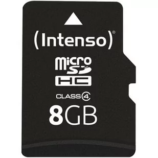 Karta pamięci INTENSO micro SDHC 8GB Class 4 - Karty pamięci - miniaturka - grafika 1