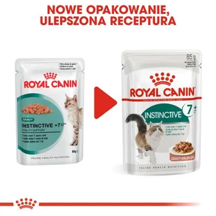 ROYAL CANIN  Instinctive +7 12x85g w sosie karma mokra dla kotów starszych, wybrednych - Mokra karma dla kotów - miniaturka - grafika 8
