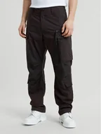 Spodnie męskie - G-Star Raw Spodnie materiałowe Rovic Zip 3D D25219-D308 Czarny Loose Fit - miniaturka - grafika 1
