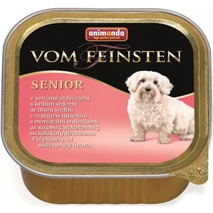 Animonda Vom Feinsten Senior smak serca indyka 150g - Mokra karma dla psów - miniaturka - grafika 1