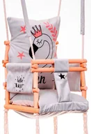 Huśtawki - Huśtawka wisząca dla dzieci 3w1 Z0-N41 - miniaturka - grafika 1