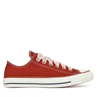 Trampki damskie - Trampki Converse Chuck Taylor All Star Gingham A13662C Czerwony - miniaturka - grafika 1