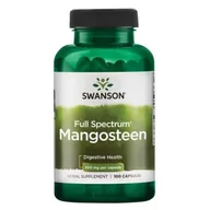Odchudzanie i oczyszczanie - Mangosteen 500 mg/100 kaps. (Swanson) - miniaturka - grafika 1