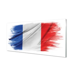 Panel szklany między szafki Flaga Francja 120x60 - Tablice i flipcharty - miniaturka - grafika 1
