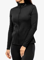 Bluzy sportowe damskie - Bluza damska Under Armour Motion Jacket - black/jet gray - miniaturka - grafika 1