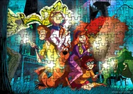Puzzle - Puzzle Układanka 96 el : Scooby Doo + Woreczek Z Nadrukiem - miniaturka - grafika 1
