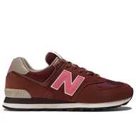 Buty sportowe męskie - Buty unisex New Balance U574GR2  bordowe - miniaturka - grafika 1