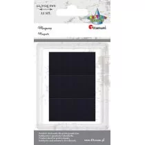 Magnesy samoprzylene prostokątne 12,7x25mm 12szt - Titanum - Zabawki kreatywne - miniaturka - grafika 1