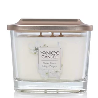 Świece - Yankee Candle ŚWIECA ELEVATION SHEER LINEN 347G - grafika 1