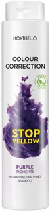 Montibello Colour Correction Stop Yellow, szampon neutralizujący żółte odcienie włosów 300ml 17566 - Szampony do włosów - miniaturka - grafika 1