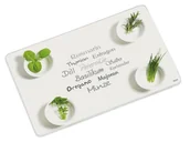 Deski do krojenia - Kesper 36480 deska do krojenia "zioła", 40 x 30 x 0,7 cm 36480 - miniaturka - grafika 1