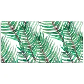 Podkładki na biurko - Mata z nadrukiem na biurko Liście palmowe 120x60 cm, Dywanomat - miniaturka - grafika 1