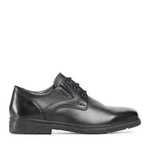 Półbuty Geox J Federico C J04D1C 00043 C9999 D Czarny - Buty dla chłopców - miniaturka - grafika 1