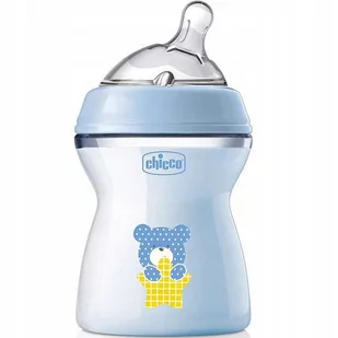 Chicco Butelka Natural Feeling 2m+ 250 ml Boy - Butelki dla niemowląt - miniaturka - grafika 1