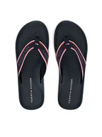 Klapki i japonki męskie - Tommy Hilfiger Japonki Comfort Hilfiger Beach Sandal FM0FM05510 Granatowy - miniaturka - grafika 1