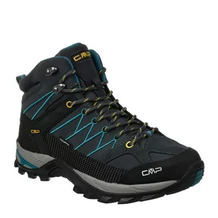 Buty turystyczne męskie CMP RIGEL MID ANTRACITE-DEEP LAKE Rozmiar: 46 - Buty trekkingowe męskie - miniaturka - grafika 3