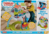 Klocki - KOLEJKA TOMEK I PRZYJACIELE Moj Pierwszy Kolejowy Stolik - miniaturka - grafika 1