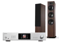 Zestawy stereo - Rotel S14 (srebrny) + Tesi 6 (mokka) - miniaturka - grafika 1
