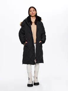CANADA weather gear Płaszcz zimowy w kolorze czarnym - Kurtki damskie - miniaturka - grafika 1
