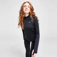 Bluzy damskie - NIKE BLUZA ROZPINANA G NK DF LS HZ - Nike - miniaturka - grafika 1