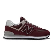 Buty sportowe męskie - Buty New Balance M ML574EVM czerwone - miniaturka - grafika 1