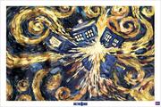 Plakaty - Plakat PYRAMID INTERNATIONAL, Doctor Who - Exploding Tardis, 61x91 cm - miniaturka - grafika 1