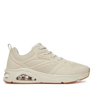 Sneakersy męskie - Sneakersy Skechers Tres-Air Uno-Casairal 183090/OFWT Biały - miniaturka - grafika 1