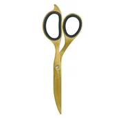 Nożyczki dla dzieci - Nożyczki stylowe Hiki-giri Slim złote - Nakabayashi - miniaturka - grafika 1