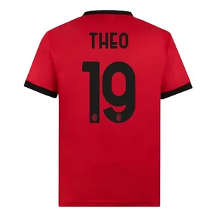 AC Milan, Koszulka domowa repliki stadionu, Sezon 2023/24, Theo #19, L - Moda i Uroda OUTLET - miniaturka - grafika 1