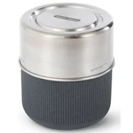 Lunch boxy - black+blum LUNCH BOWL POJEMNIK NA LUNCH 0,45L SREBRNY SZARY TWORZYWO SZTUCZNE STAL NIERDZEWNA SZKŁO b3GR-LB-S015 - miniaturka - grafika 1