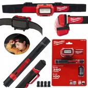 Latarki - Zestaw Dla Mechanika Latarka Czołowa Czołówka Długopisowa 100LM HL2IPLLED - miniaturka - grafika 1