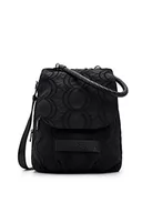 Torebki damskie - Desigual Women's Black Back_Bubbles_Ankara 2000, One Size, czarny, jeden rozmiar - miniaturka - grafika 1
