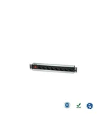 Listwy zasilające - Techly Pro TechlyPro Listwa zasilająca rack 19'' 1,5U 250V/16A 8x Schuko 3m włącznik 305649 - miniaturka - grafika 1