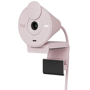 LOGITECH Brio 300 Różowa 960-001448 - Kamery internetowe - miniaturka - grafika 1