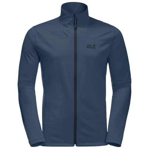 Jack Wolfskin Męska Kurtka Horizon M Shell, Thunder Blue, Xl