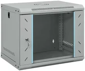 Szafy rack - vidaXL Szafa sieciowa z przechowywaniem Szary 53 x 45 x 45 cm Stal - miniaturka - grafika 1