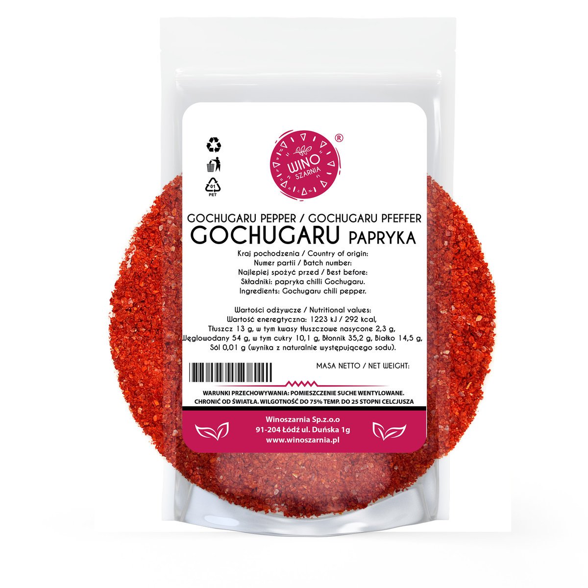 Papryka Gochugaru do Kimchi Chilli - 100g grubo mielona