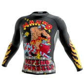 Kimona, stroje i obuwie - Manto Rashguard Długi Rękaw LoongSleeve Lutador - miniaturka - grafika 1