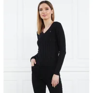 Swetry damskie - POLO RALPH LAUREN Sweter | Slim Fit - miniaturka - grafika 1