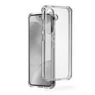 Etui i futerały do telefonów - Hama Etui na telefon komórkowy "Extreme Protect" do Samsung Galaxy S25 (licencja Bumper D3O, odporna na uderzenia, upadki i pęknięcia, przezroczyste etui, etui do ładowania indukcyjnego), - miniaturka - grafika 1
